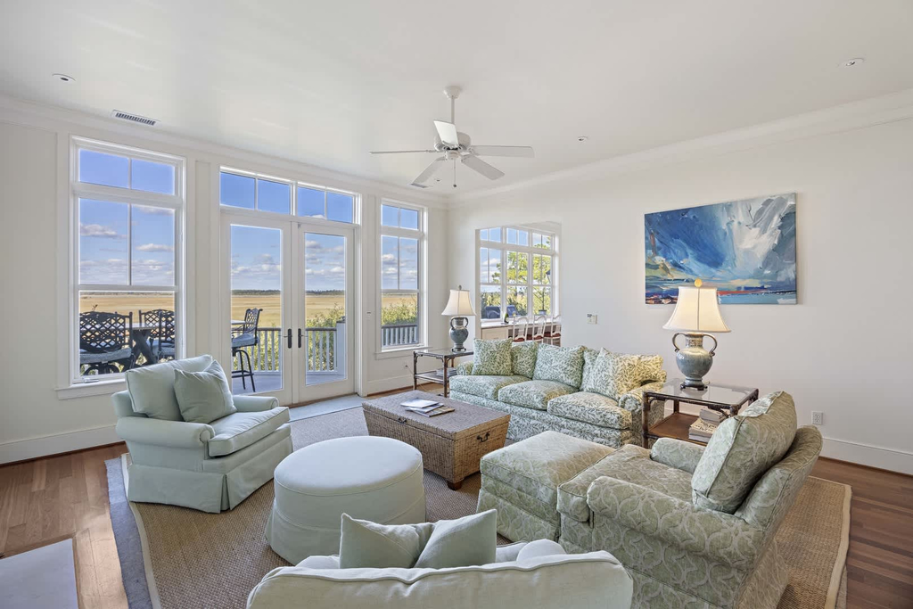Elegant Lowcountry Retreat | Marsh Views, Decks & Elevator