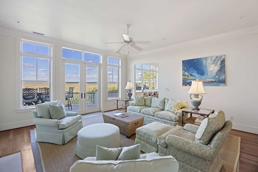 Elegant Lowcountry Retreat | Marsh Views, Decks & Elevator