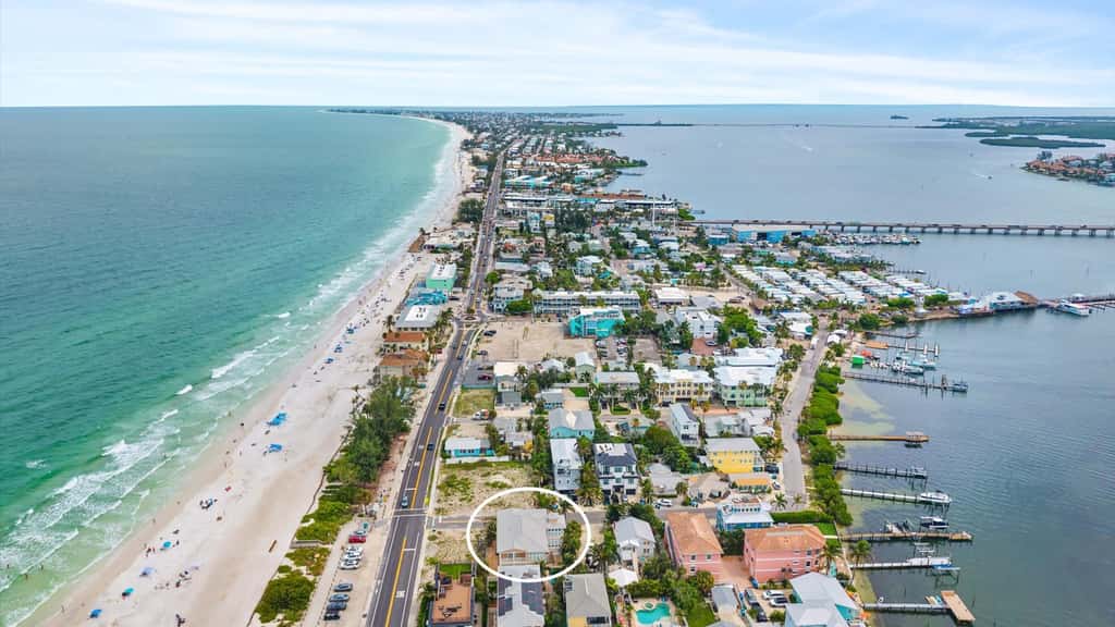 Beachview balconies with pool, steps from the beach