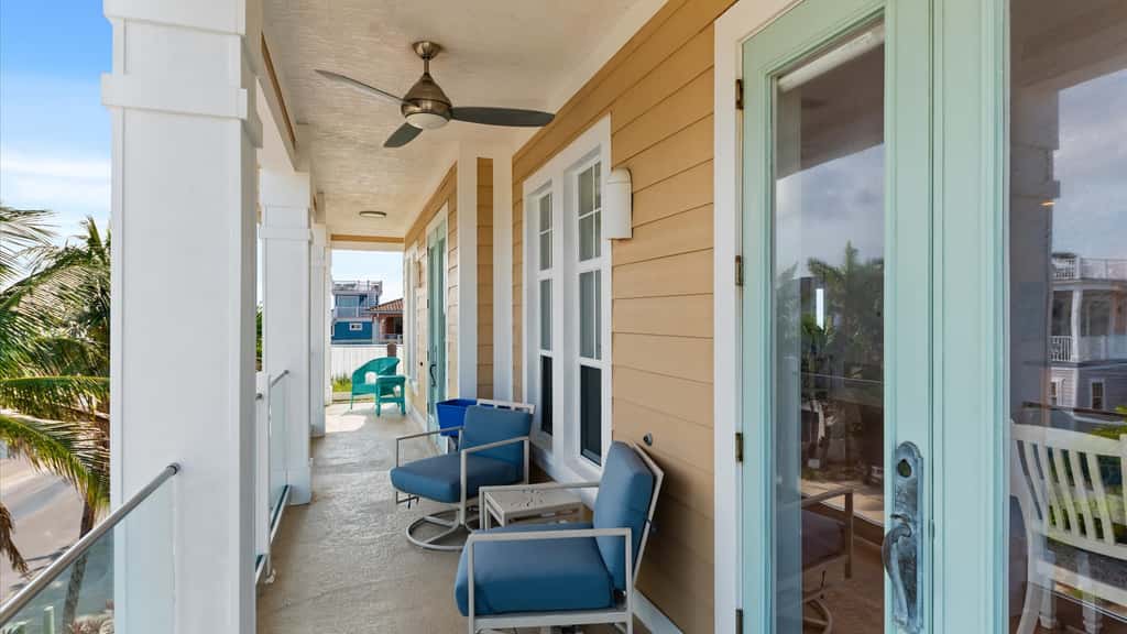 Beachview balconies with pool, steps from the beach