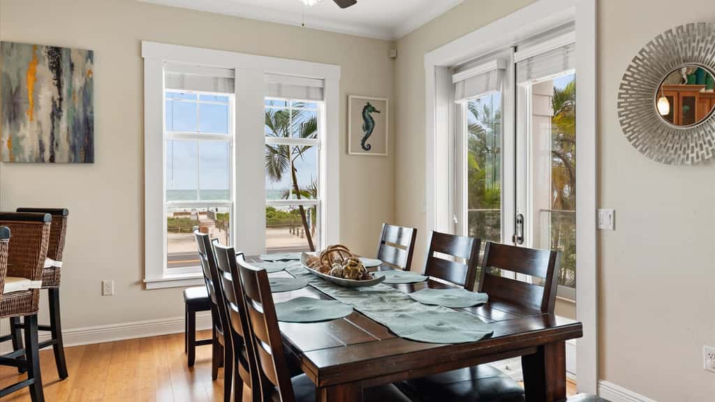 Beachview balconies with pool, steps from the beach