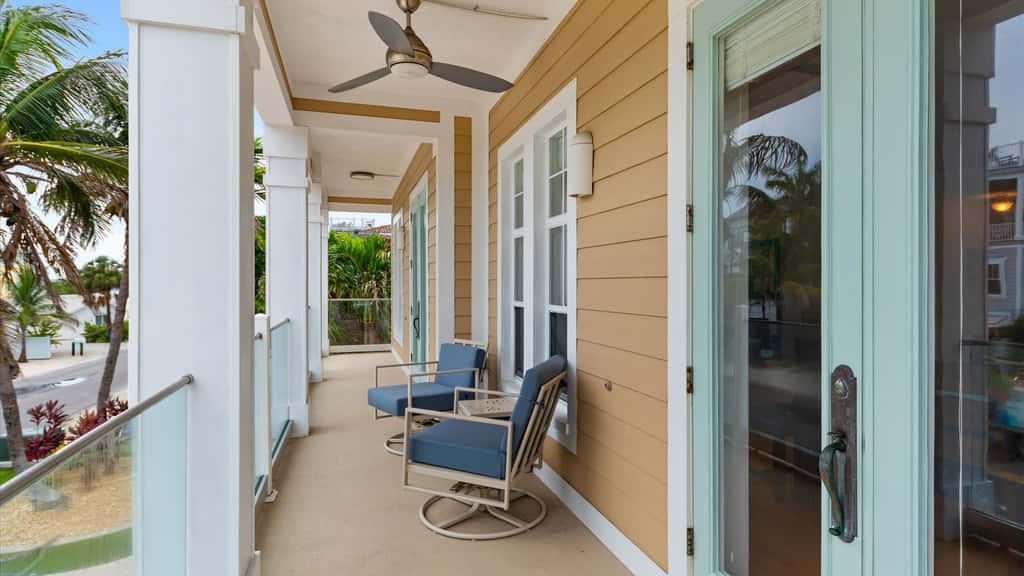 Beachview balconies with pool, steps from the beach