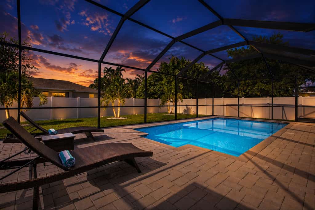 Welcome to Only Comfort, a spacious Cape Coral home with a private pool, generous outdoor space, and room for up to 12 guests. With four bedrooms, a sofa bed, three full bathrooms, a pool table, outdoor kitchen, and patio, this home creates plenty of space to relax, gather, and enjoy time together.