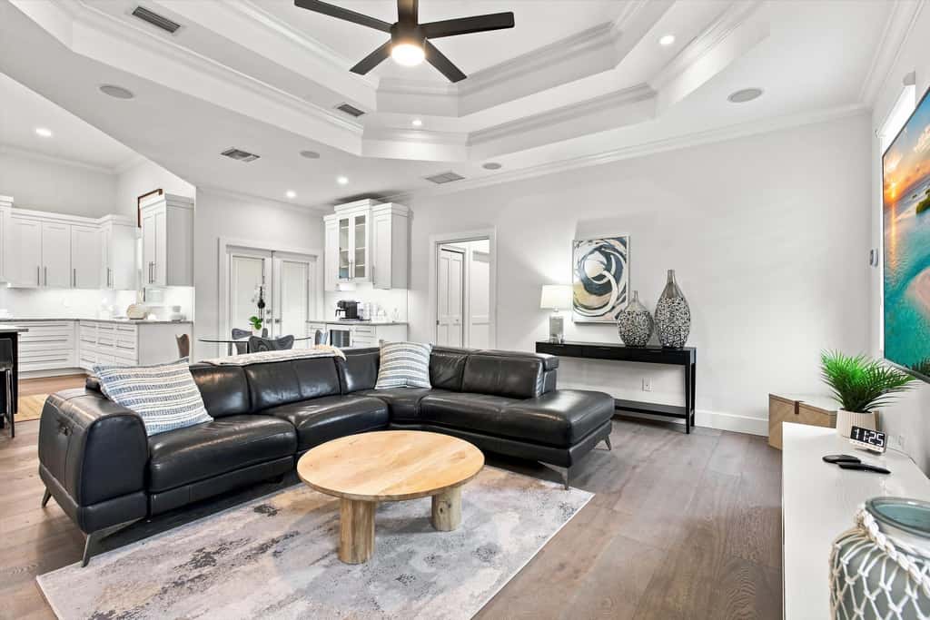 Spacious home with private pool and patio