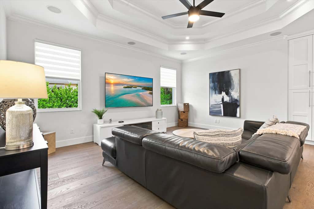 Spacious home with private pool and patio