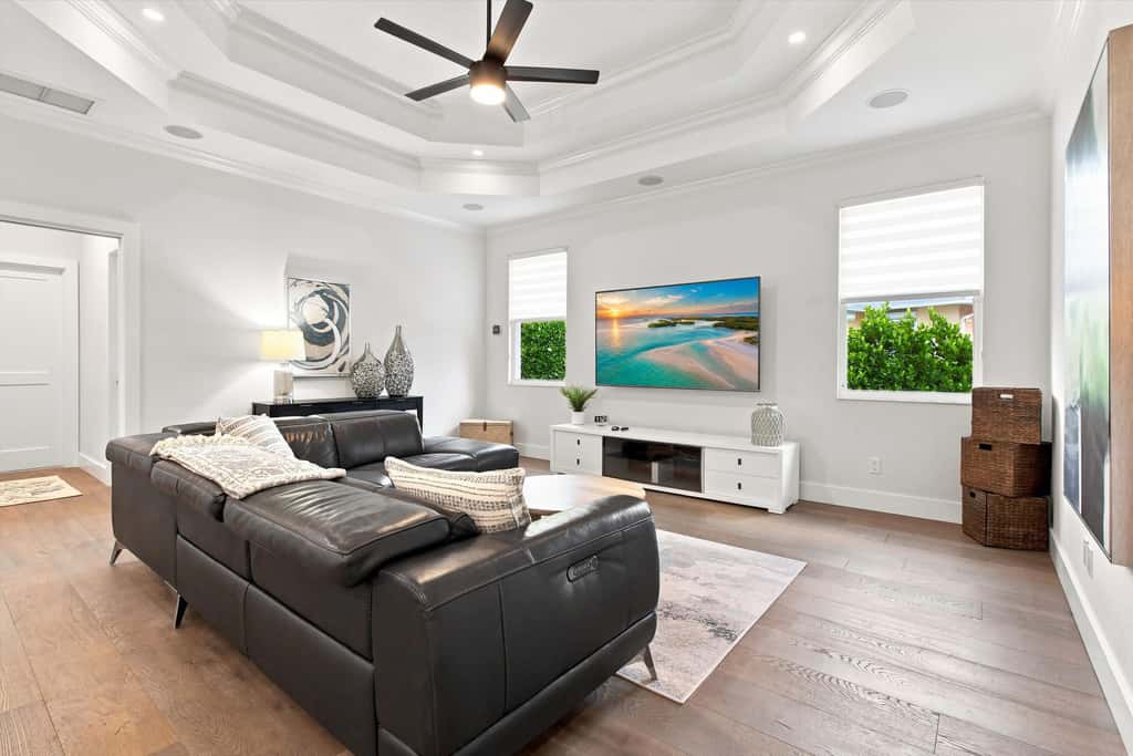 Spacious home with private pool and patio