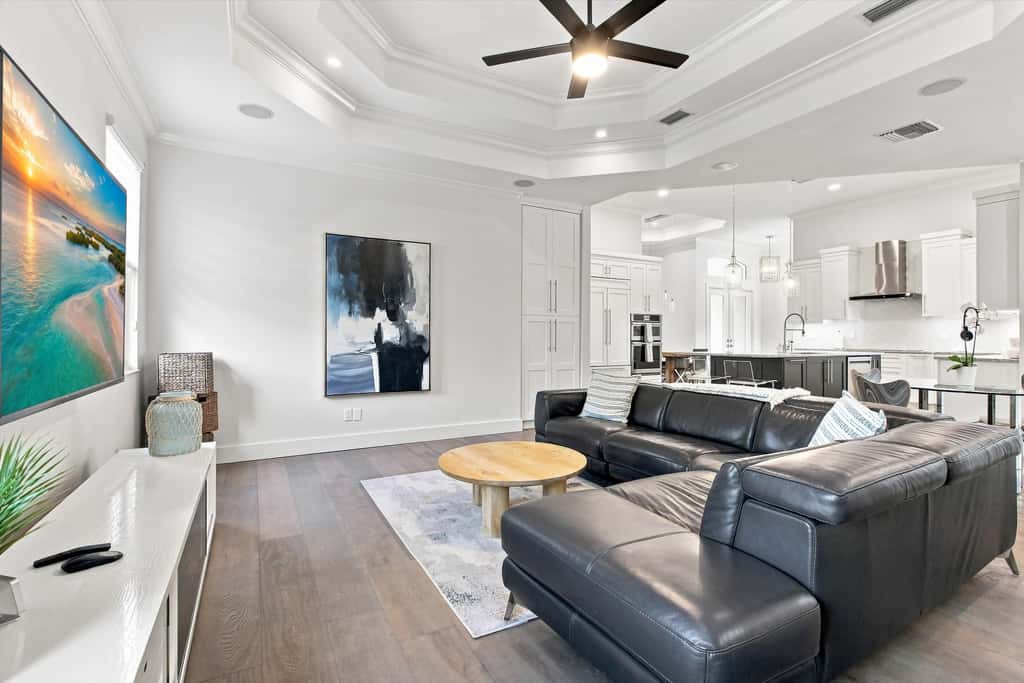 Spacious home with private pool and patio