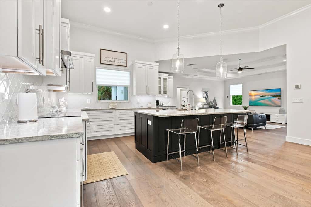 Spacious home with private pool and patio