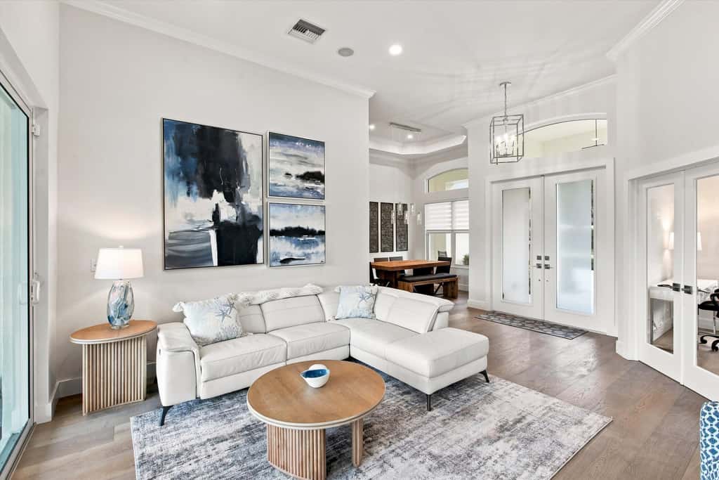 Spacious home with private pool and patio