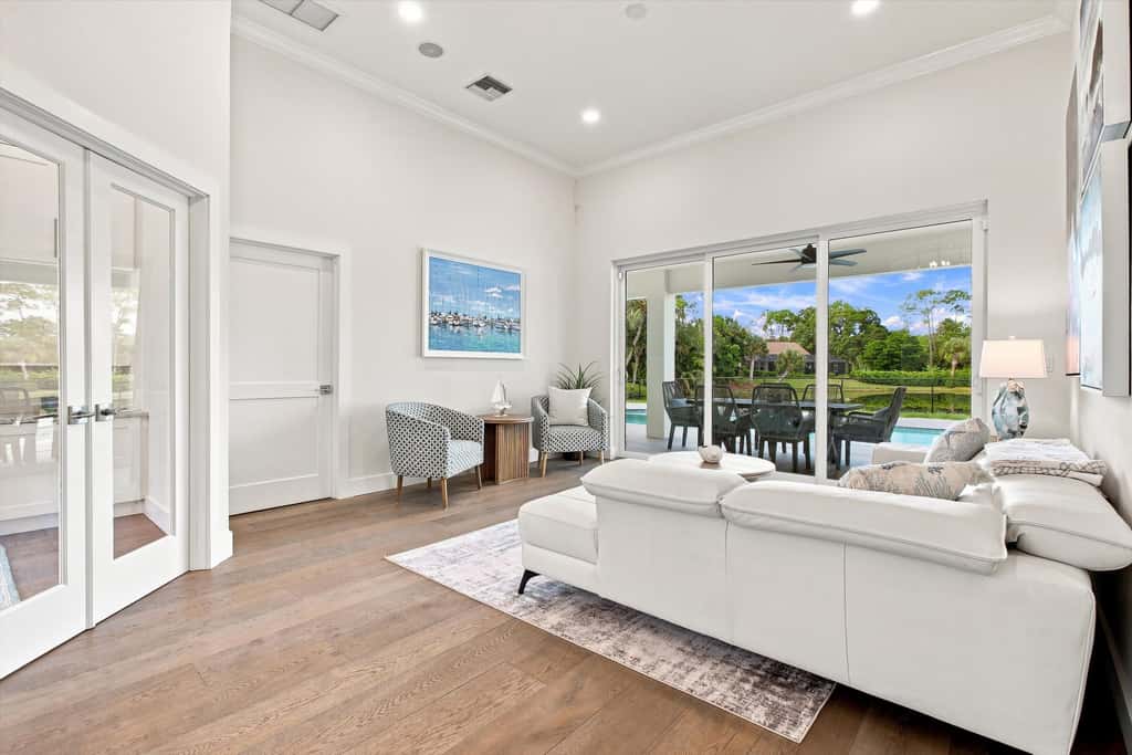 Spacious home with private pool and patio