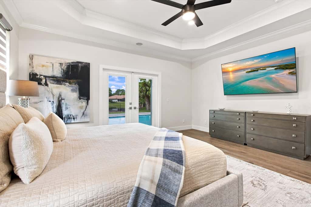 Spacious home with private pool and patio