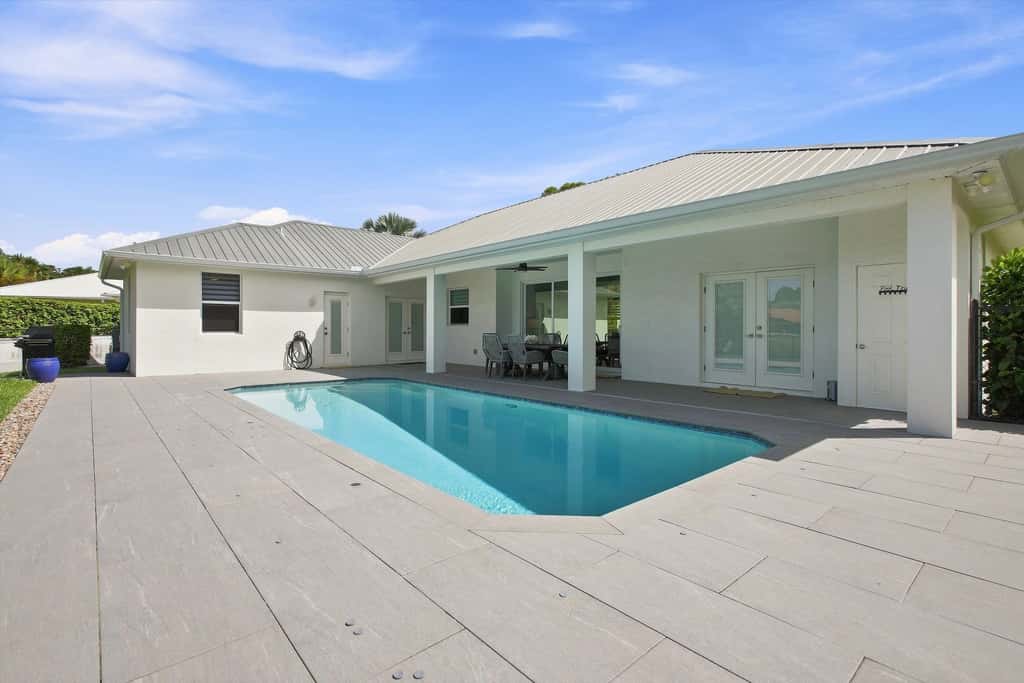Spacious home with private pool and patio