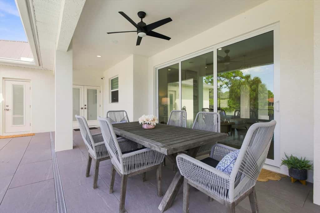 Spacious home with private pool and patio