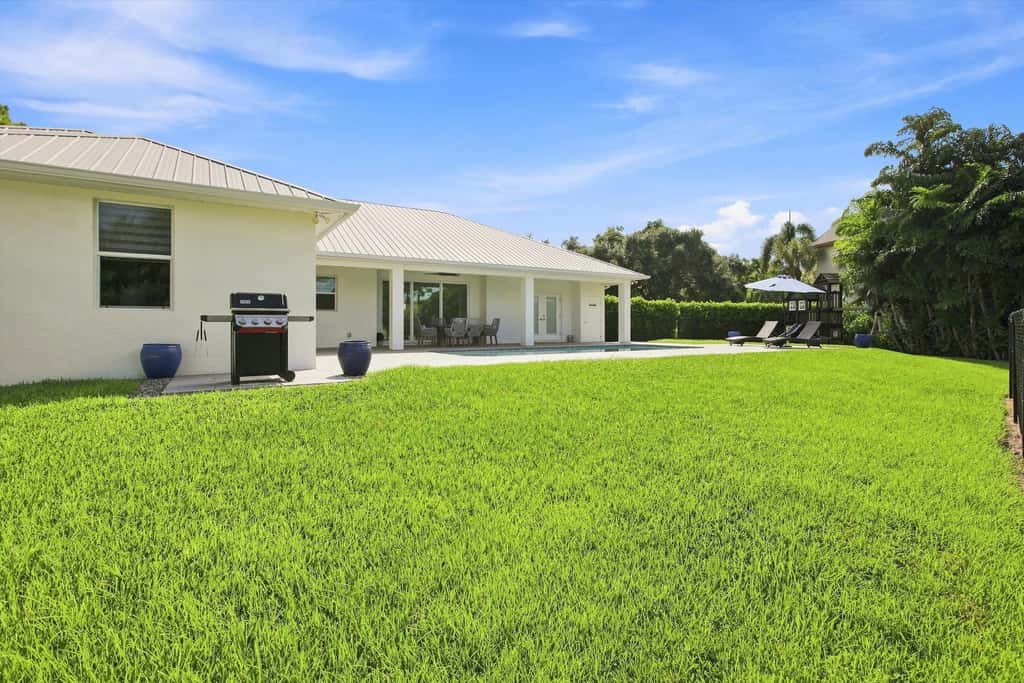 Spacious home with private pool and patio