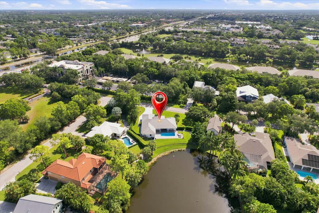 Spacious home with private pool and patio