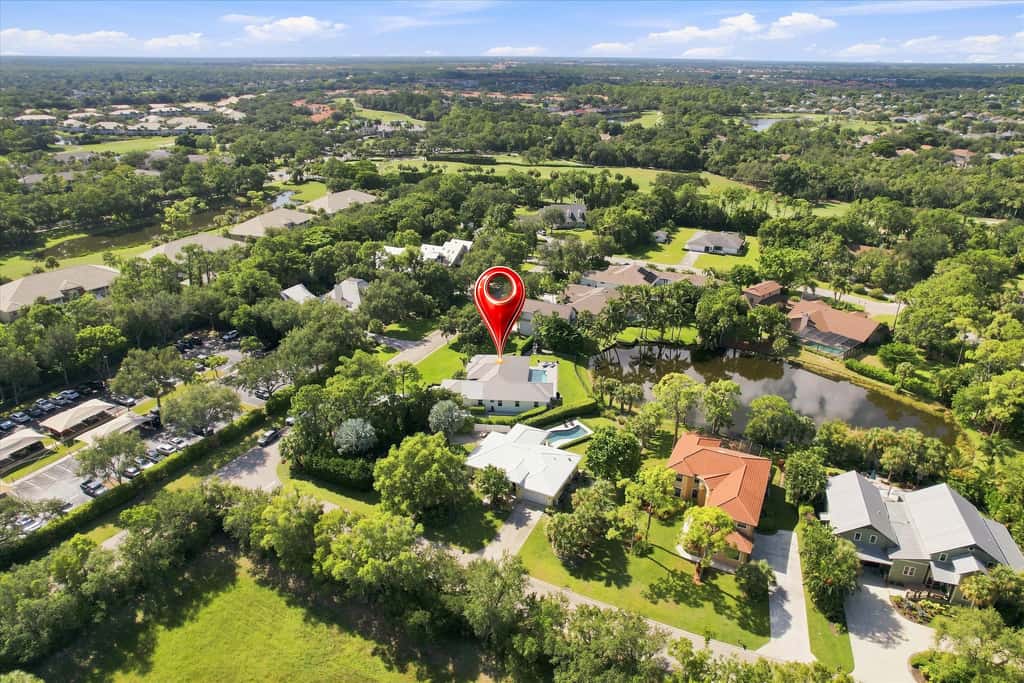 Spacious home with private pool and patio