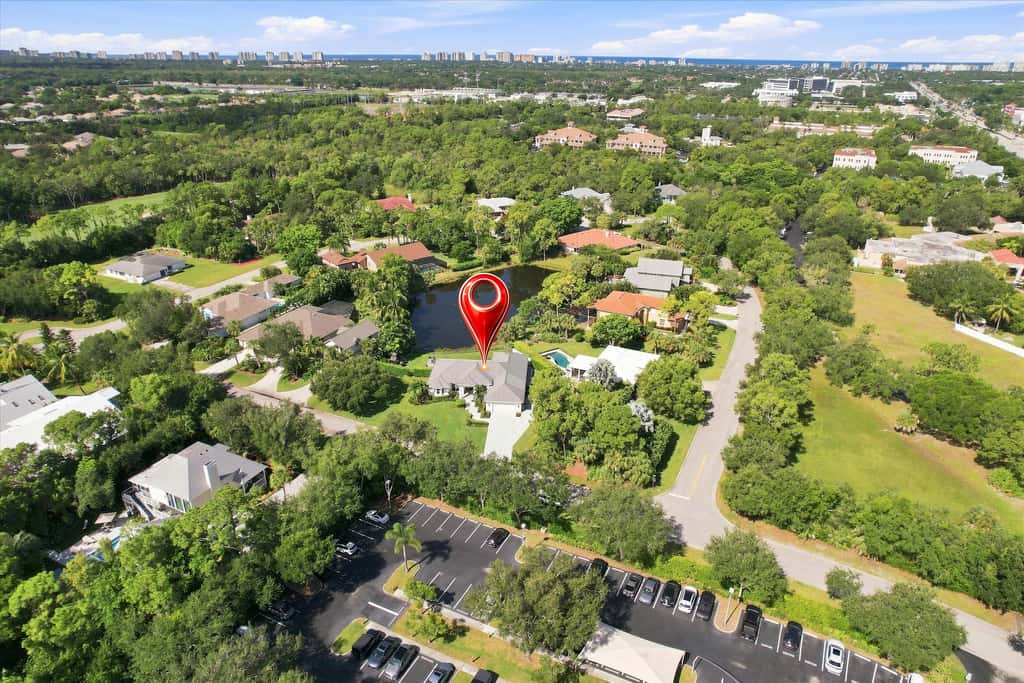 Spacious home with private pool and patio
