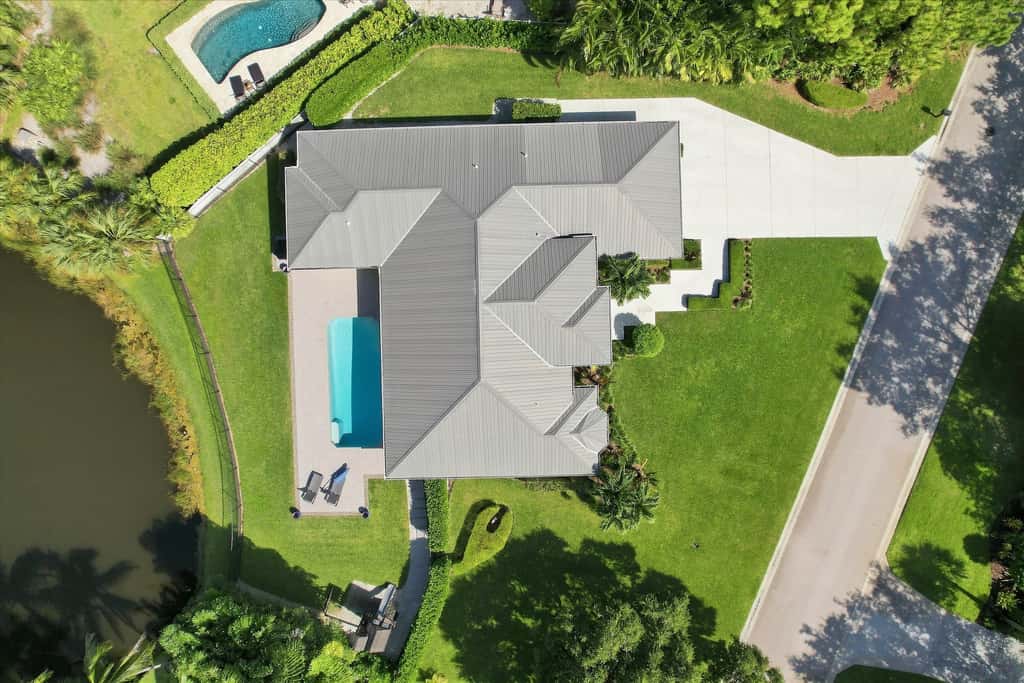 Spacious home with private pool and patio