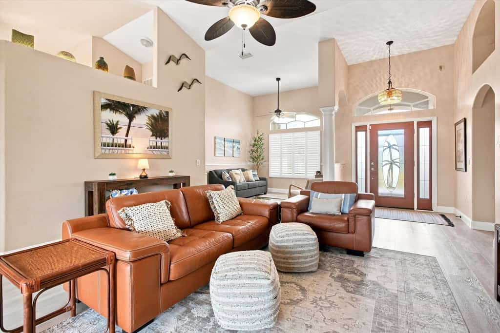 Welcome to Plum Tree Paradise, a comfortable Punta Gorda retreat with a private pool, single-level layout, and room for up to eight guests. With three bedrooms, spacious living areas, a fully equipped kitchen, and outdoor seating, it’s an inviting place to relax after days spent exploring Southwest Florida, fishing, cycling, shopping, or enjoying the area's coastal attractions.