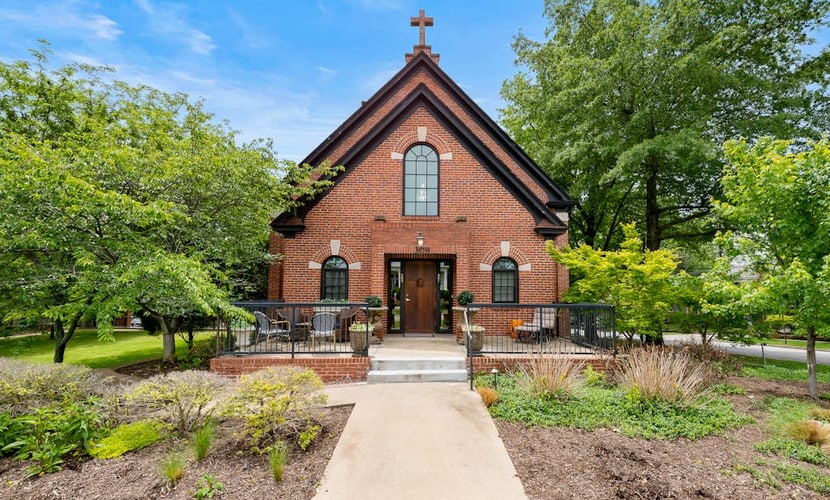 Unique converted condo near Fayetteville Square with patio, park views, W/D