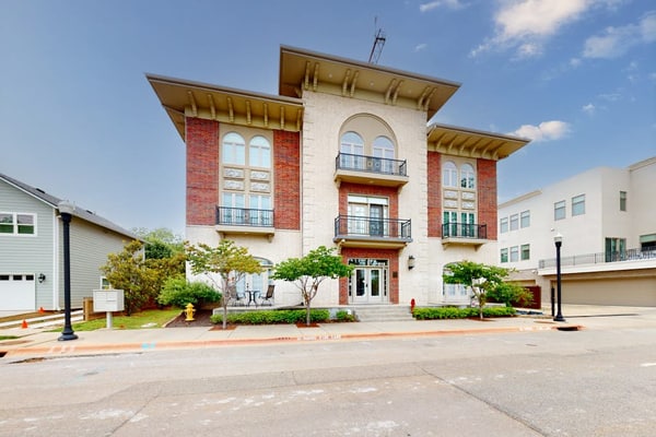 Downtown Bentonville Condo | Secure Bike Storage