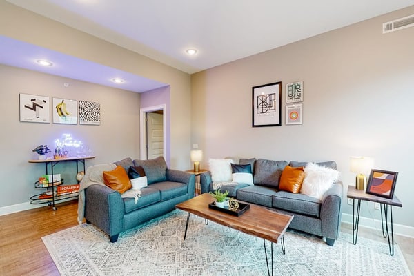 Downtown Bentonville Condo | Secure Bike Storage