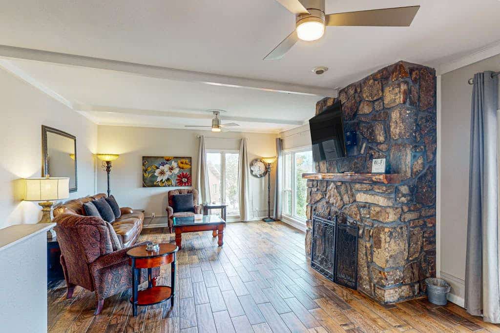 Spacious Lakefront Home with Private Boat Dock, Game Room, and Stunning Views