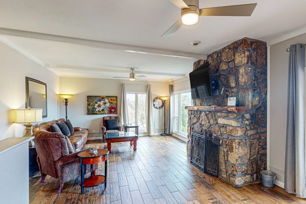Spacious Lakefront Home with Private Boat Dock, Game Room, and Stunning Views