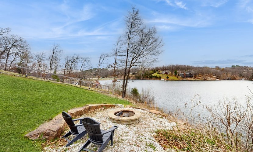 Spacious Lakefront Home with Two Kitchens, Expansive Decks, & Direct Lake Access