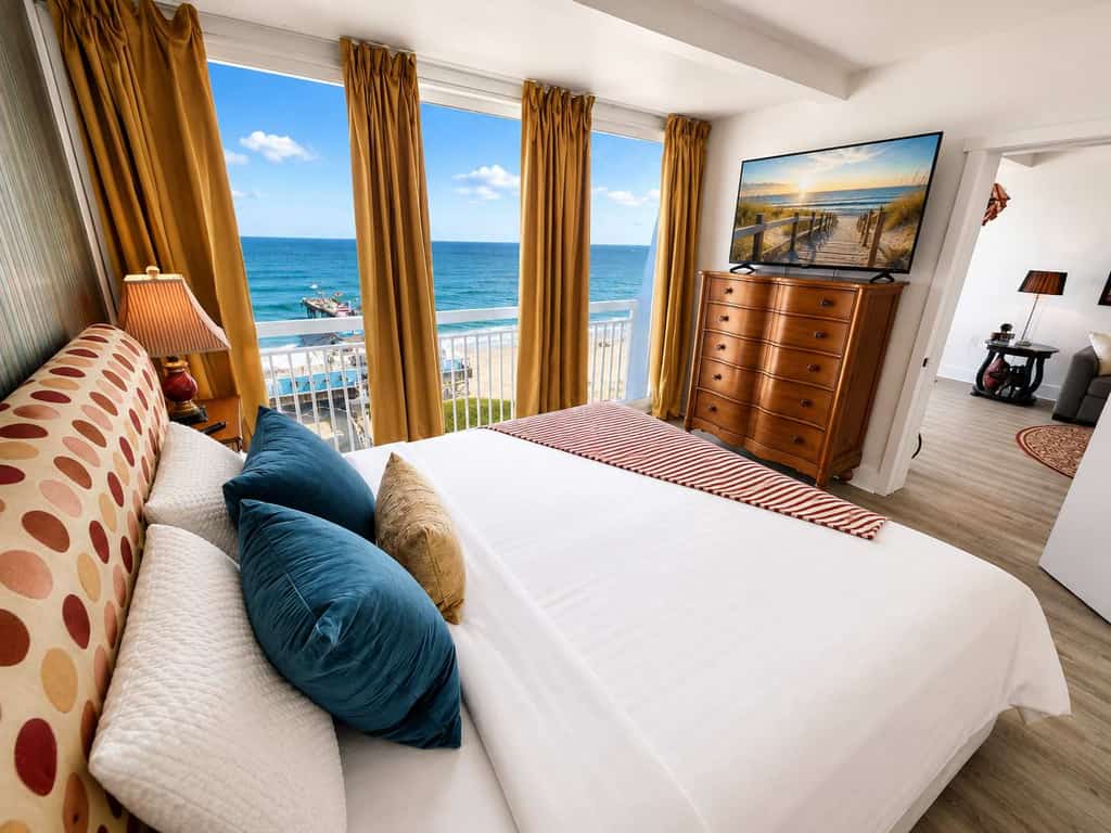 Welcome to Yachtsman 1001, a unique 10th-floor oceanfront condo at Yachtsman Resort, located in the heart of Myrtle Beach. With incredible Atlantic Ocean views, a fun circus-themed design, and a prime location, this one-of-a-kind retreat is the perfect place for a memorable beach getaway.