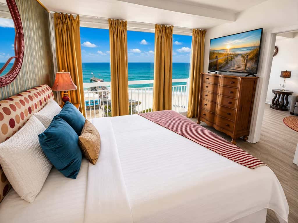 Circus-Themed Oceanfront Condo! Yachtsman 1001