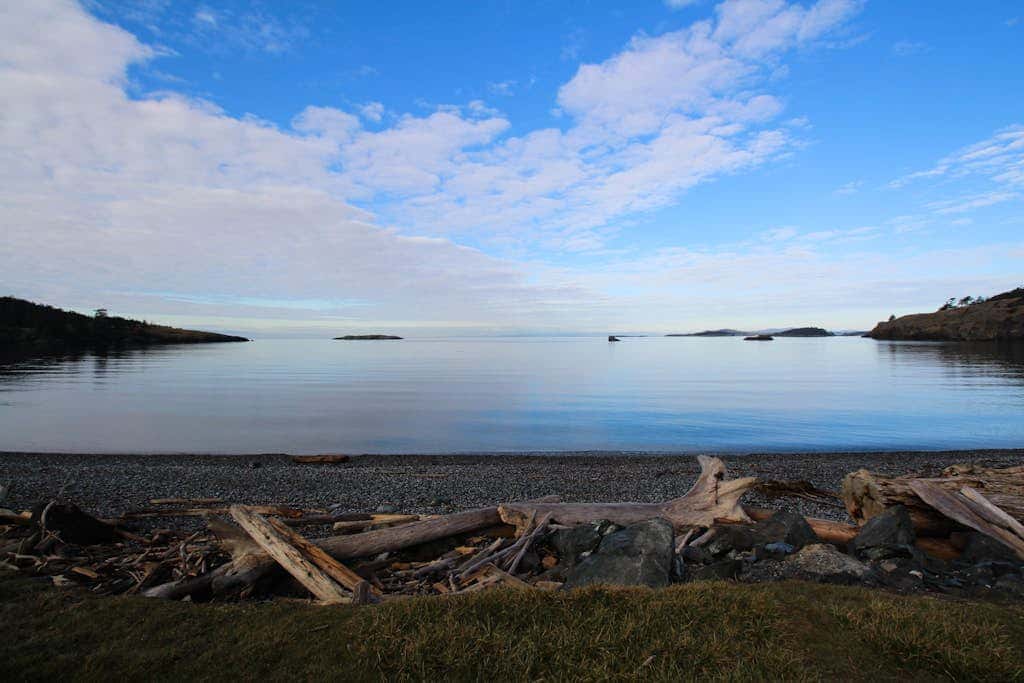 Escape to this Waterfront Lopez Island Retreat with Panoramic Ocean Views