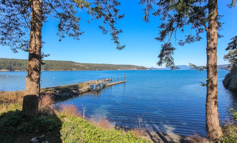 Lopez Island Hunter Bay Waterfront Home