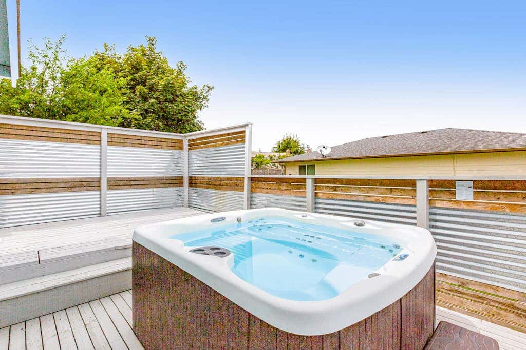 Scenic 3BR Oak Harbor Home | Hot Tub | Water Views