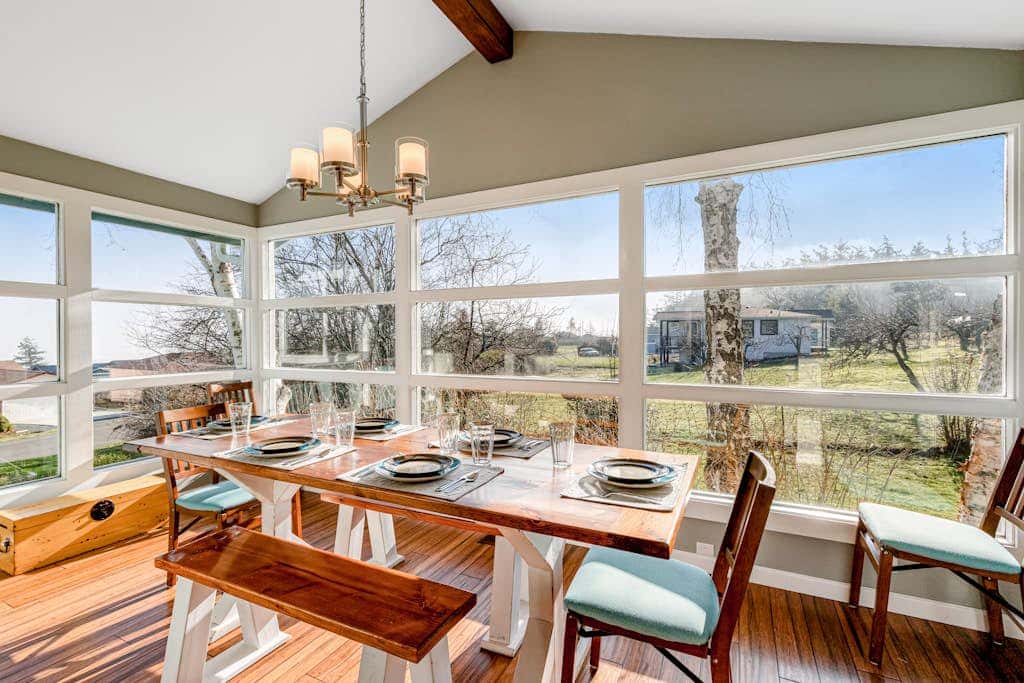 Scenic 3BR Oak Harbor Home | Hot Tub | Water Views