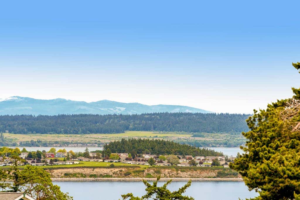 Scenic 3BR Oak Harbor Home | Hot Tub | Water Views