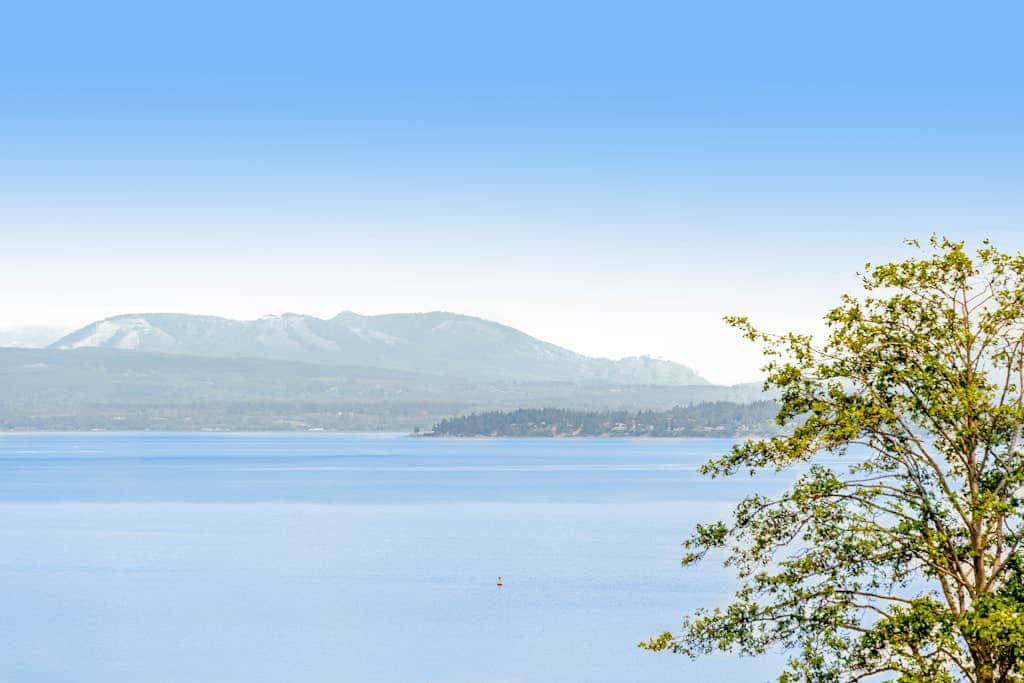 Scenic 3BR Oak Harbor Home | Hot Tub | Water Views