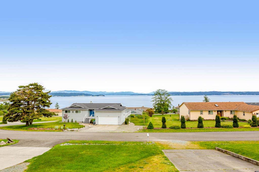 Scenic 3BR Oak Harbor Home | Hot Tub | Water Views