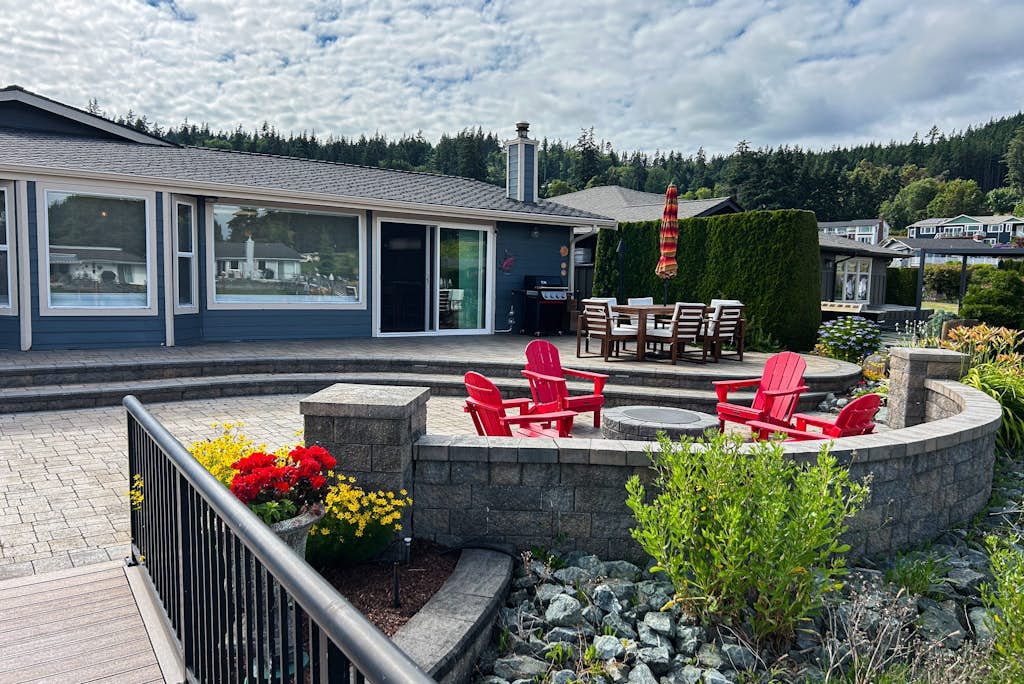 Stunning Waterfront Home with Private Dock and Sauna in Oak Harbor
