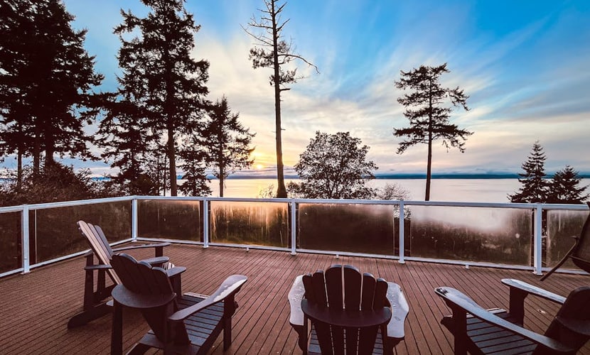 Water View Gem with WiFi, Spacious Deck, Patio, Gas Grill, & Yard