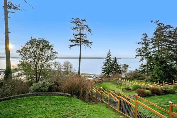 Water View Gem with WiFi, Spacious Deck, Patio, Gas Grill, & Yard