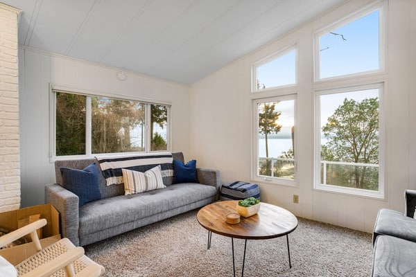Water View Gem with WiFi, Spacious Deck, Patio, Gas Grill, & Yard