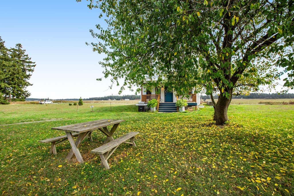 Scenic Mountain View Retreat with Fireplace and Pet Friendly Garden in Coupeville