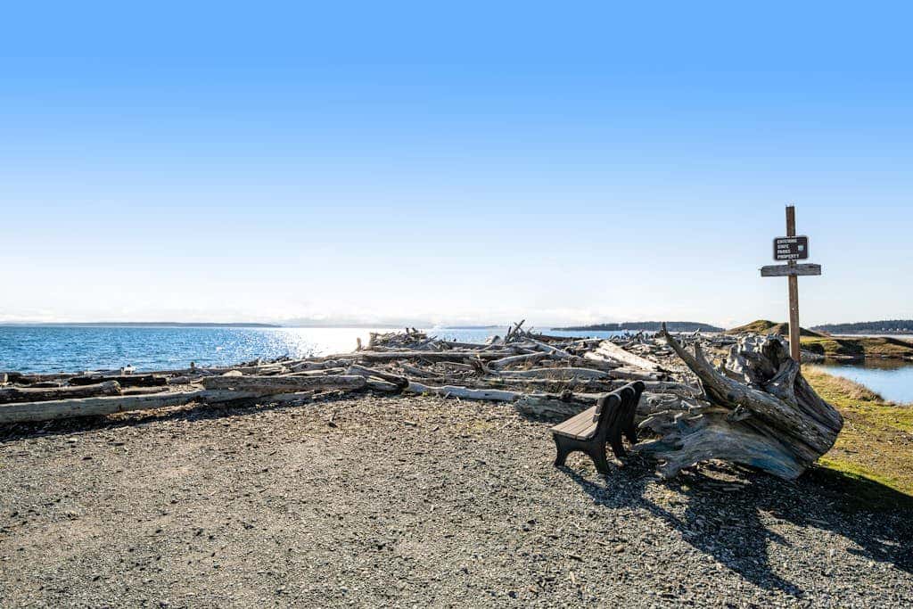 Scenic Mountain View Retreat with Fireplace and Pet Friendly Garden in Coupeville