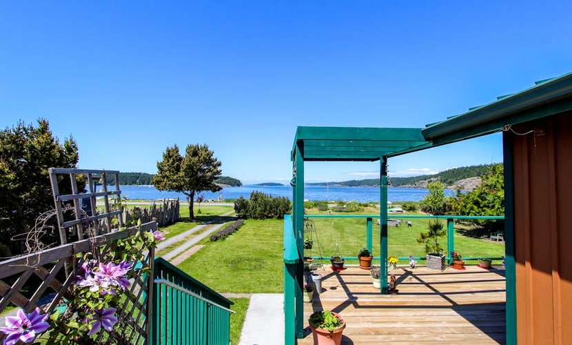 The Beach House on Lopez Island