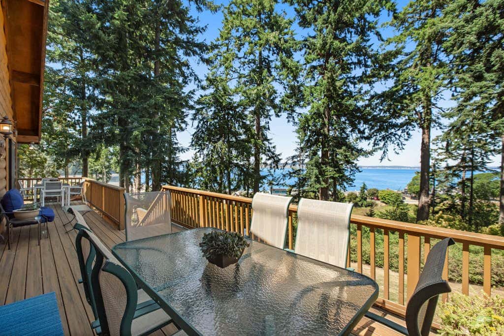 Stunning Ocean View Cabin in Coupeville with Private Beach Access