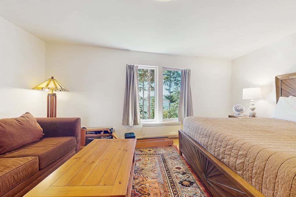 Cheerful Orcas Island Forest Getaway with Stunning Mountain and Sea Views