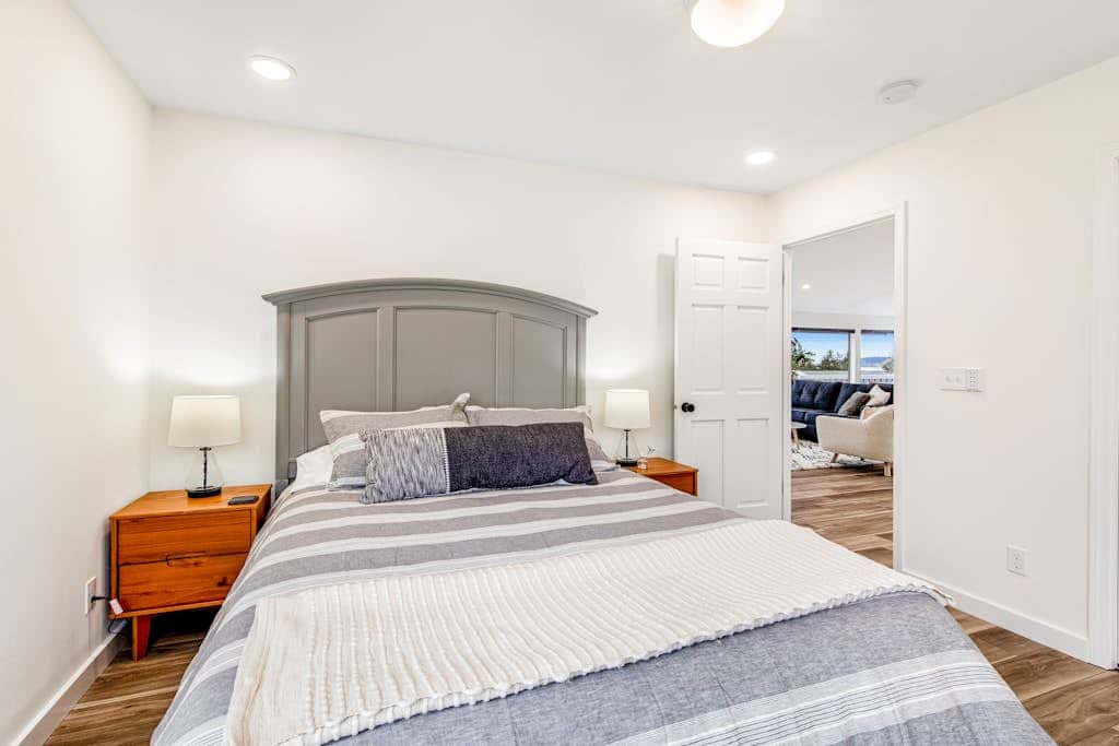 Coastal Coupeville Retreat with Water Views, Deck and Private Yard - Dogs Welcomed!
