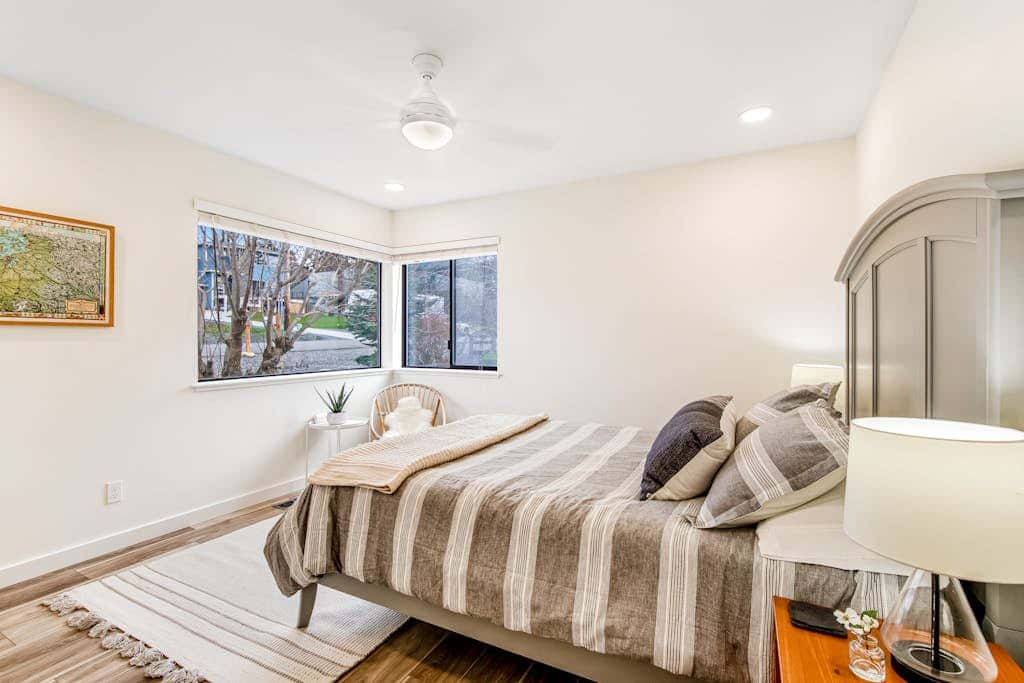 Coastal Coupeville Retreat with Water Views, Deck and Private Yard - Dogs Welcomed!