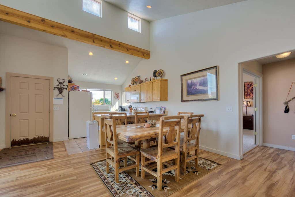 Mountain Rim Village View Home with Private Hot Tub and Shared Pool - Dog Friendly